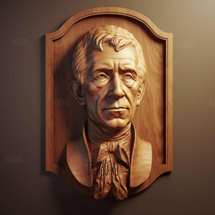 Joseph Haydn 1 stl model for CNC